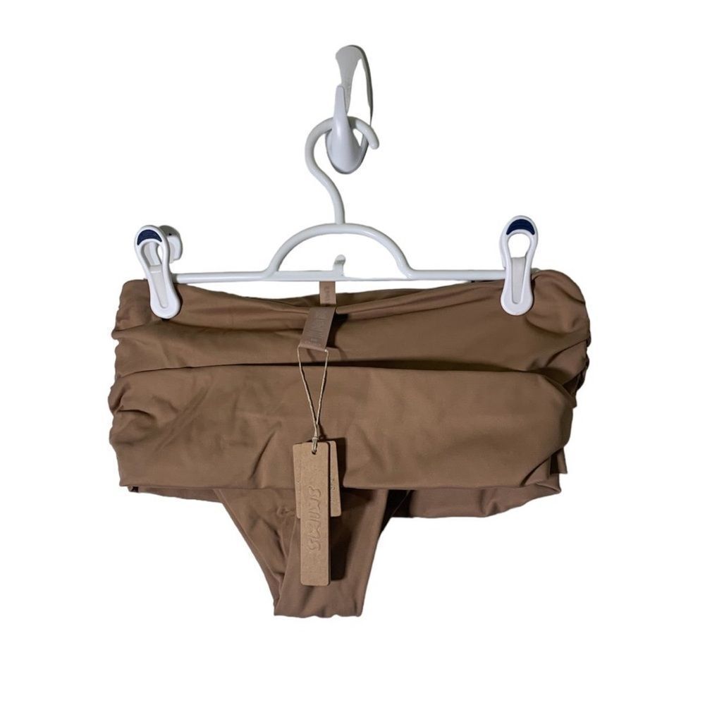 SKIMS NEW XXS Sienna‎ Sculpting Swim Fold Over Bikini Bottoms